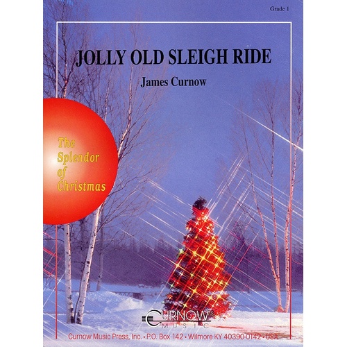 Jolly Old Sleigh Ride Concert Band 1 (Music Score/Parts)