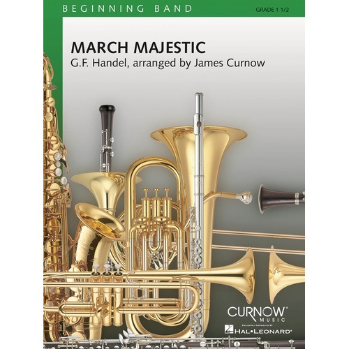 March Majestic Concert Band (Music Score/Parts)