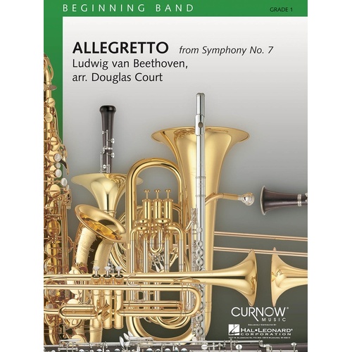 Allegretto From Symphony No 7 Concert Band 1 (Music Score/Parts)