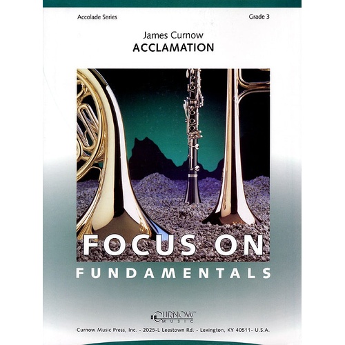 Curnow Concert Band - Acclamation  (Music Score/Parts)