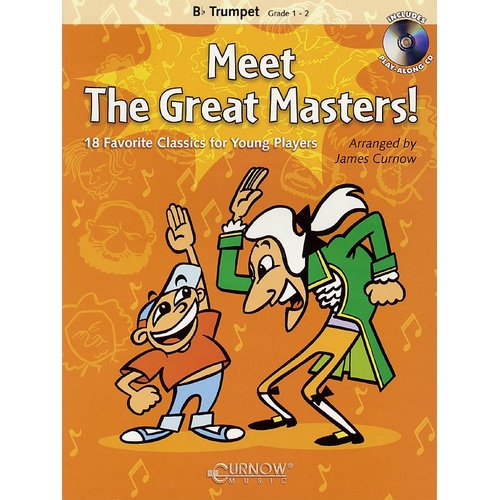 Meet The Great Masters Trumpet Book/CD (Softcover Book/CD)