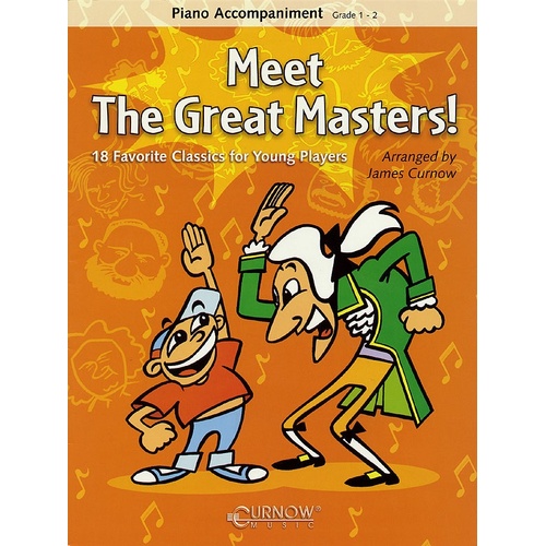 Meet The Great Masters Piano Acc (Softcover Book)