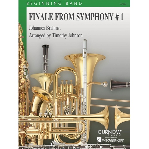 Finale From Symphony No 1 Concert Band Gr 1 (Music Score/Parts)