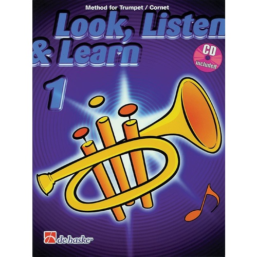 Look Listen And Learn Part 1 Trumpet Book/CD