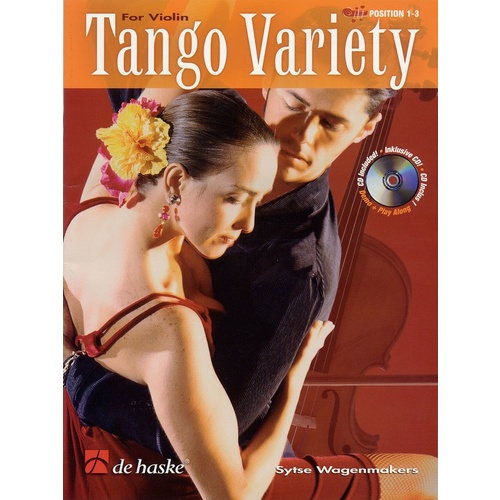 TANGO VARIETY FOR VIOLIN Book/CD