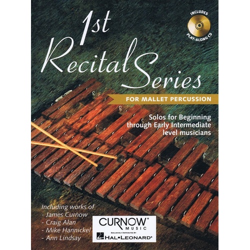 First Recital Series Book/CD Mallets (Softcover Book/CD)