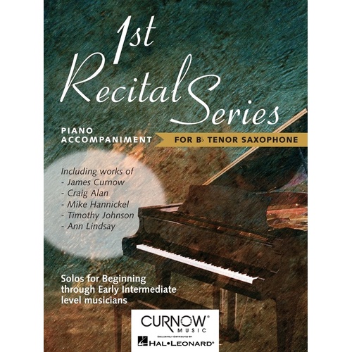 First Recital Series Bb Tenor Sax and Piano (Softcover Book)