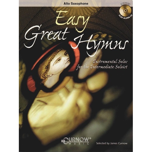 Easy Great Hymns for Alto Saxophone BK/CD