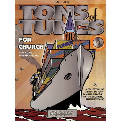 Tons Of Tunes For Church Book/CD Trom Bassoon Euphonium (Softcover Book/CD)