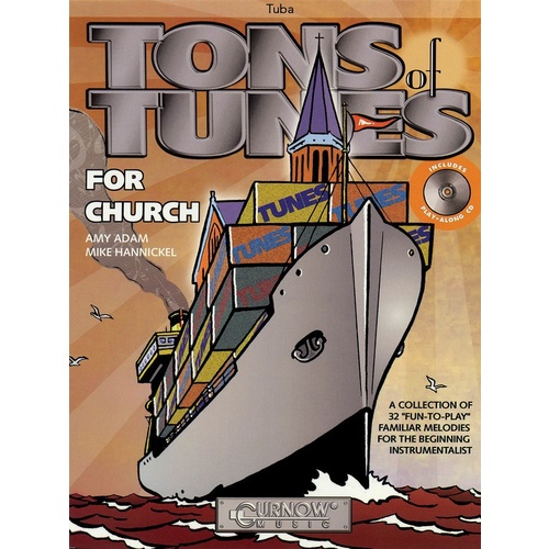 Tons Of Tunes For Church Book/CD Tuba