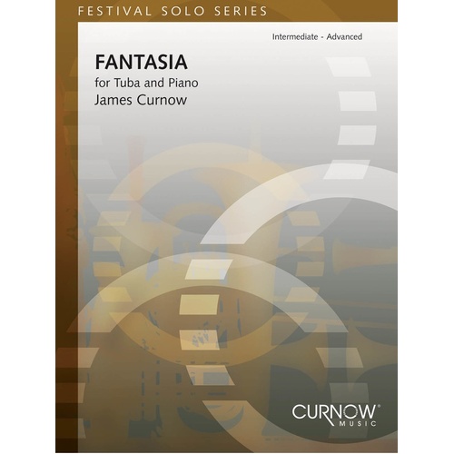 Curnow - Fantasia For Tuba And Piano (Softcover Book)