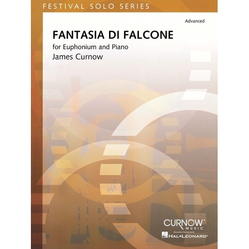 Curnow - Fantasia Di Falcone Euphonium/Piano (Softcover Book)