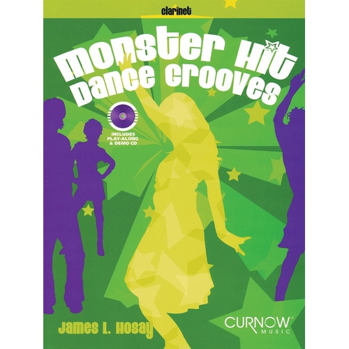 Monster Hit Dance Grooves Book/CD Tenor Sax (Softcover Book/CD)