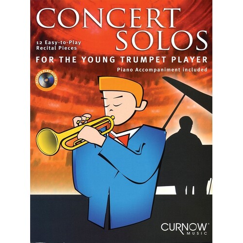 Concert Solos For The Young Trumpet Book/CD (Softcover Book/CD)