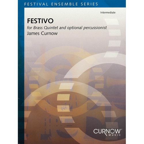 Festivo Brass Quintet / Percussion (Music Score/Parts)