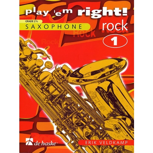 Play Em Right Rock Book 1 Sax Book