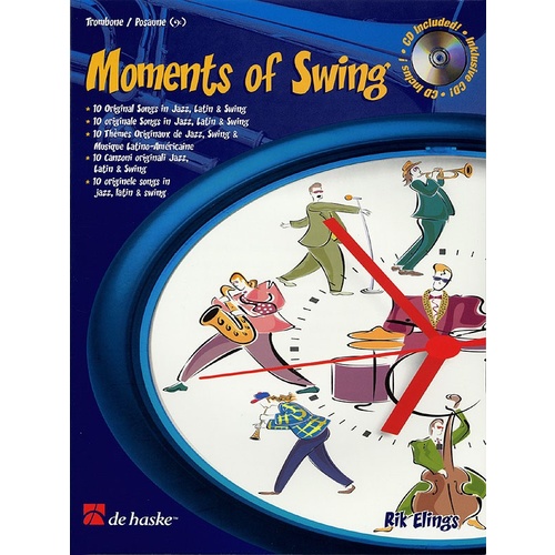 Moments Of Swing Trombone Book/CD
