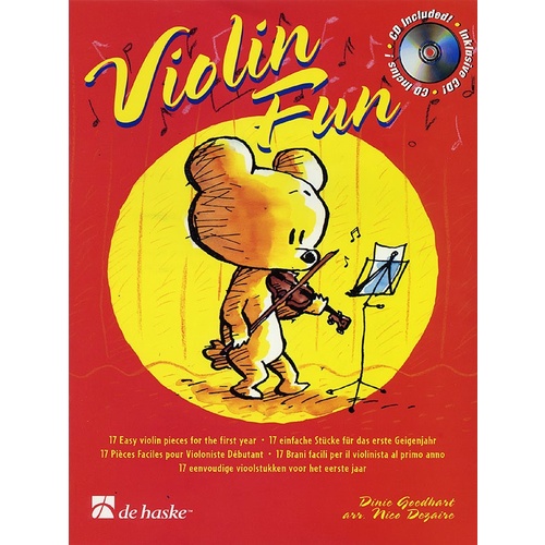 Violin Fun 17 Original Pieces For 1st Year Book/CD
