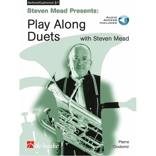 Play Along Duets For Baritone Euphonium Book