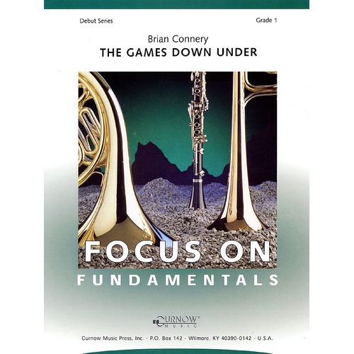 Games Down Under Concert Band Gr 1 Crcb1 (Music Score/Parts)