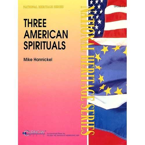 American Spirituals 3 Concert Band Gr 1.5 Crcb1.5 (Music Score/Parts)
