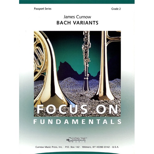 Bach Variants Concert Band Gr 2 Crcb2 (Music Score/Parts)