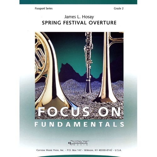 Spring Festival Overture Concert Band Gr 2 Crcb2 (Music Score/Parts)