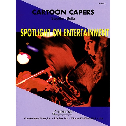 Cartoon Capers Concert Band Gr 3 Crcb3 (Music Score/Parts)