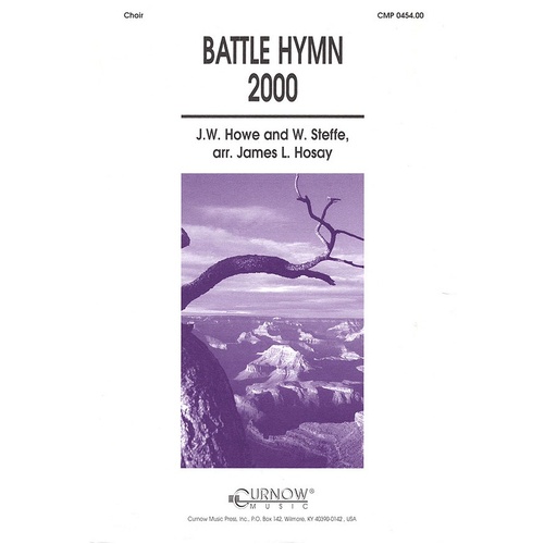 Battle Hymn 2000 Crcbst4 Choir And Band (Music Score/Parts)