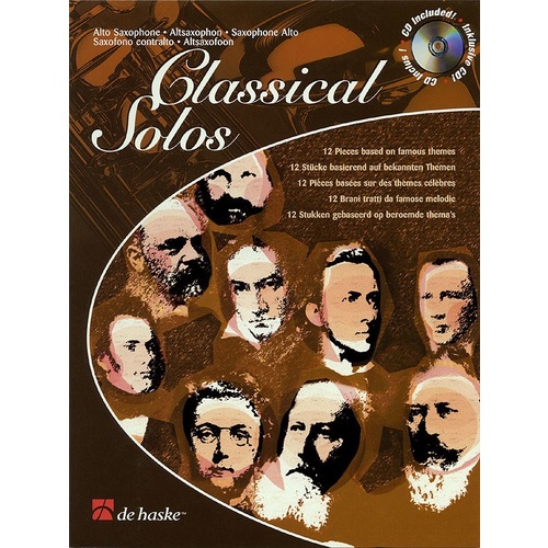 Classical Solos Alto Sax Book/CD