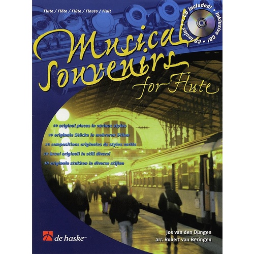 Musical Souvenirs For Flute Book/CD