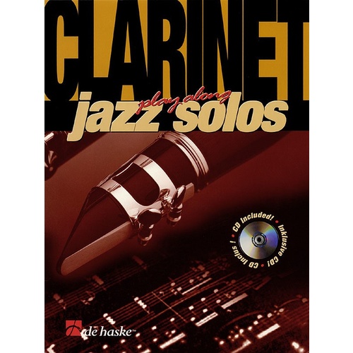 Clarinet Play Along Jazz Solos Book/CD