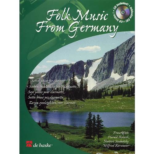 Folk Music From Germany Book/CD Cla
