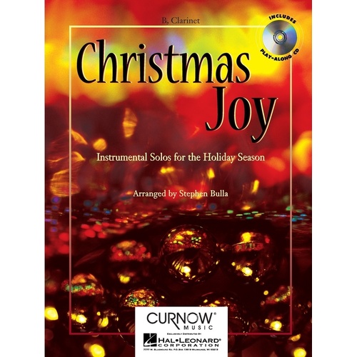 Christmas Joy Book/CD Clarinet (Softcover Book/CD)