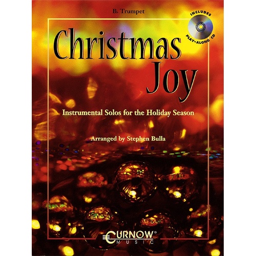 Christmas Joy Book/CD Trumpet (Softcover Book/CD)