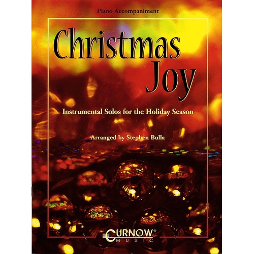 Christmas Joy Piano Accomp (Softcover Book)