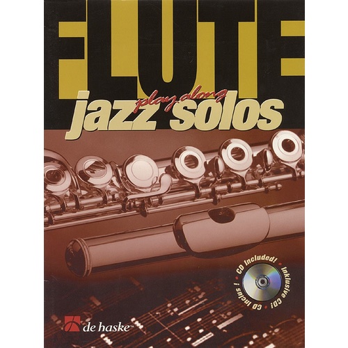 Play Along Jazz Solos Flute Book/CD