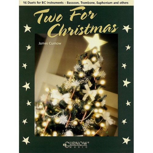 Two For Christmas 16 Duets Bc Trom Bassoon Any Comb (Softcover Book)