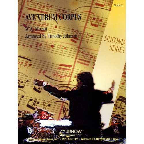 Ave Verum Corpus Gr 2 Concert Band (Music Score/Parts) Book