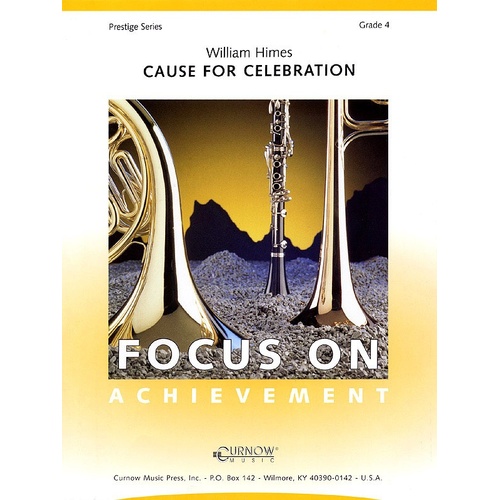 Cause For Celebration Concert Band 4 (Music Score/Parts)