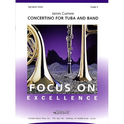 Concertino For Tuba Cucb5 (Music Score/Parts)