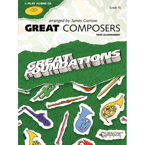 Great Composers Piano Accomp Gr 1/2 (No CD) (Softcover Book)