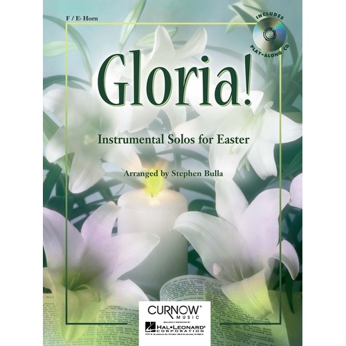 Gloria Instrumental Solos For Easter French Horn (Softcover Book/CD)