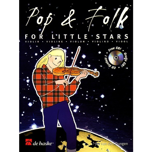 Pop And Folk For Little Stars Book/CD Violin
