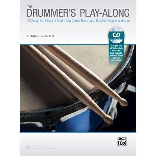 Drummers Play-Along Book/CD
