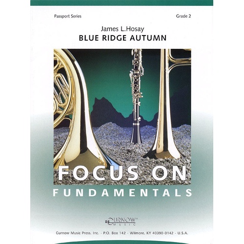 Curnow Concert Band - Blue Ridge Autumn 2 (Music Score/Parts)