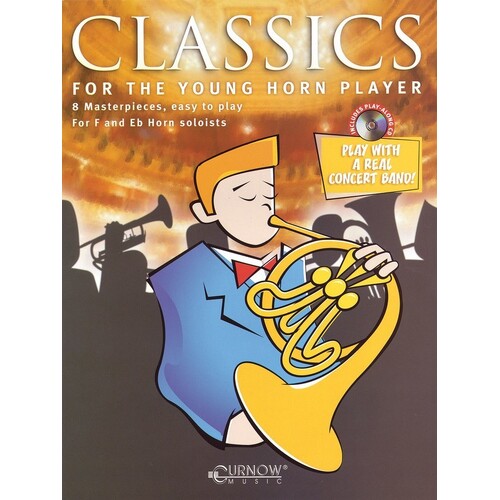 Classics For The Young Player Book/CD French Horn Thn (Softcover Book/CD)