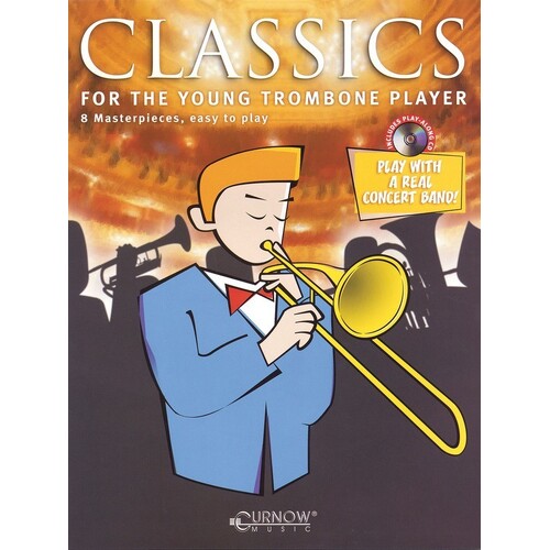 Classics For The Young Player Book/CD Trombone (Softcover Book/CD)