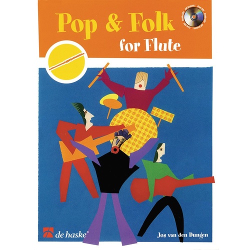 Pop And Folk Book/CD Flute