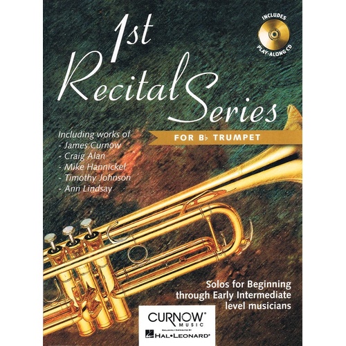 First Recital Series Book/CD Trumpet (Softcover Book/CD)